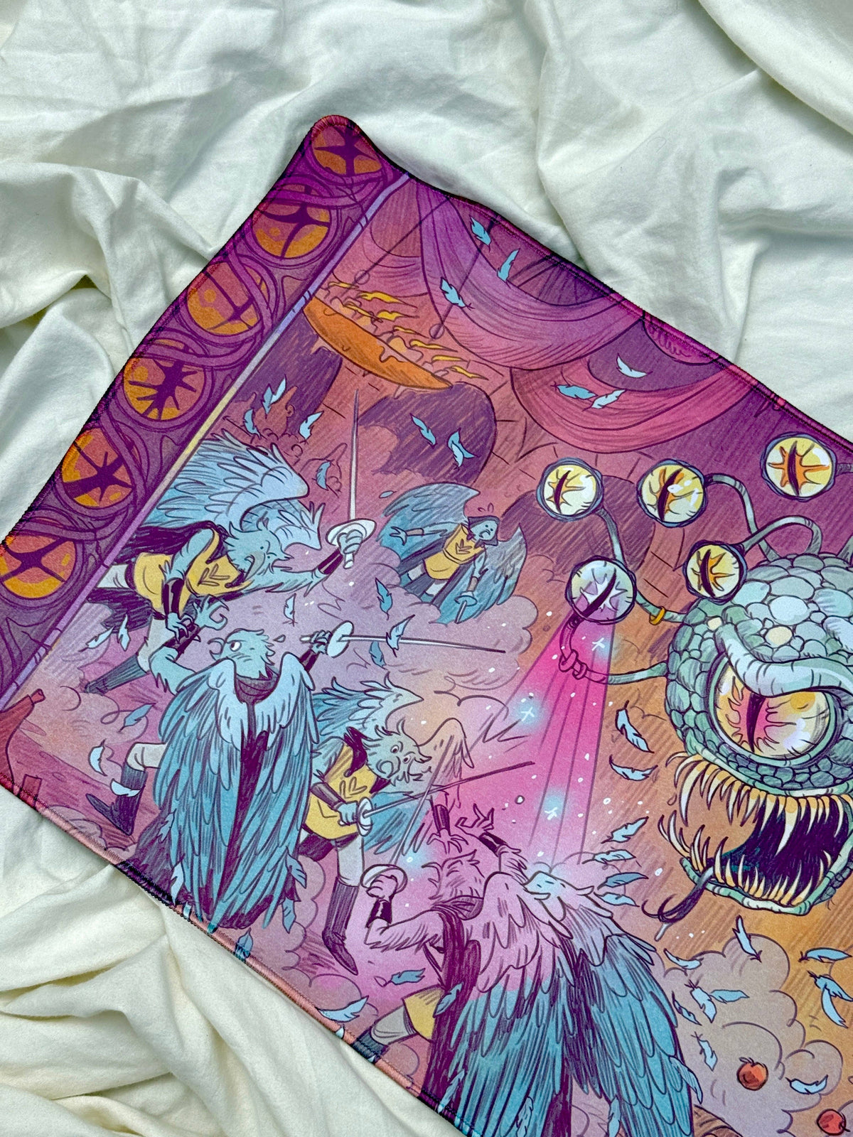 Beholder's Charm Ray ~ Bribery Desk-Mat /Playmat