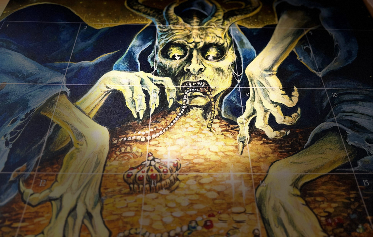 Sorcery Contested Realm Lord Of Greed Two Player Oversized Playmat
