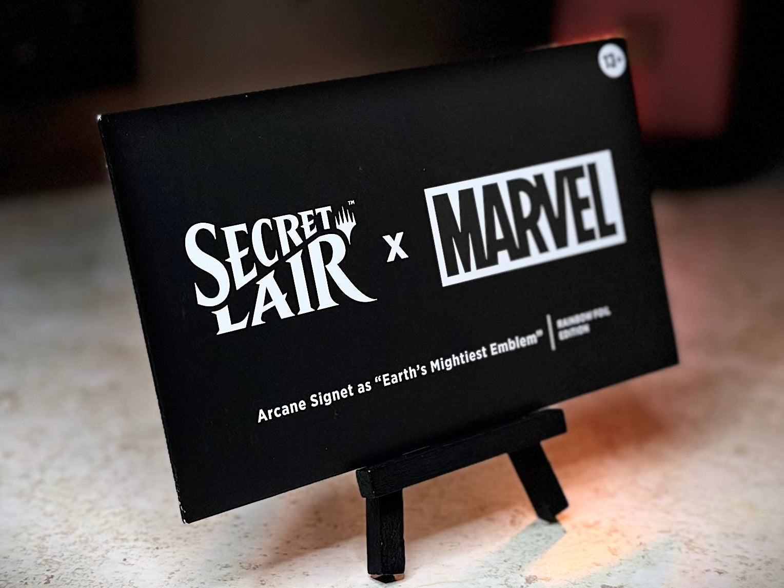 Secret Lair x Marvel: Earth's Mightiest Emblem - Arcane Signet - Rainbow Foil
