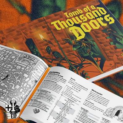Tomb of a Thousand Doors: A Mausritter Megadungeon