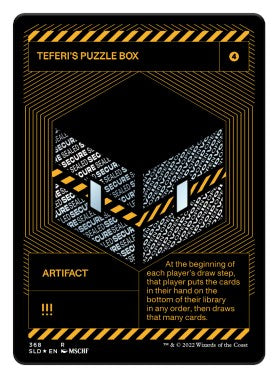 Teferi's Puzzle Box (Silver Laminate)