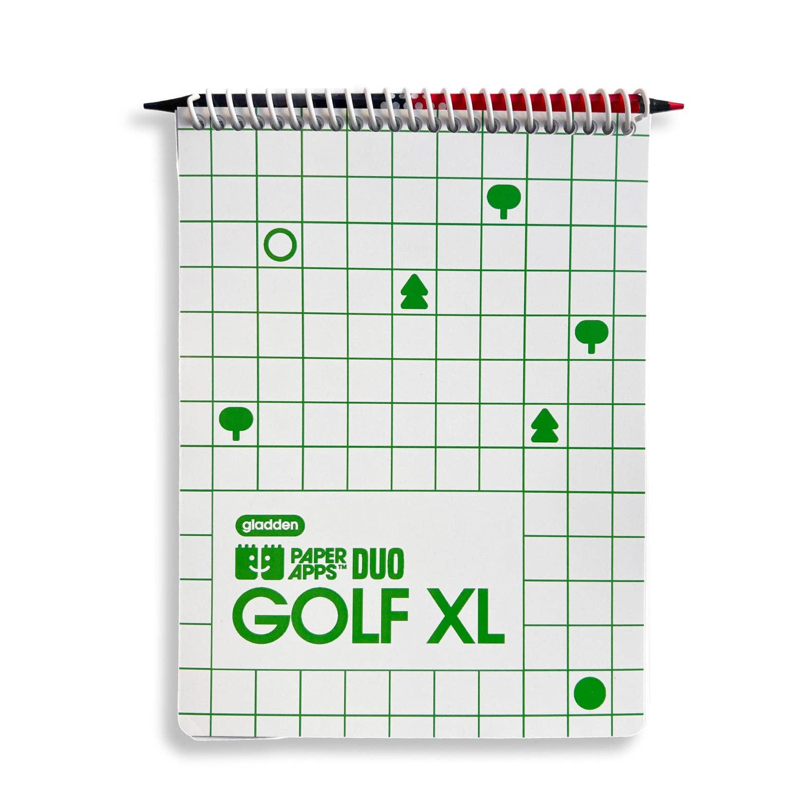 Paper Apps™ DUO GOLF XL - Two-Player Notebook Game