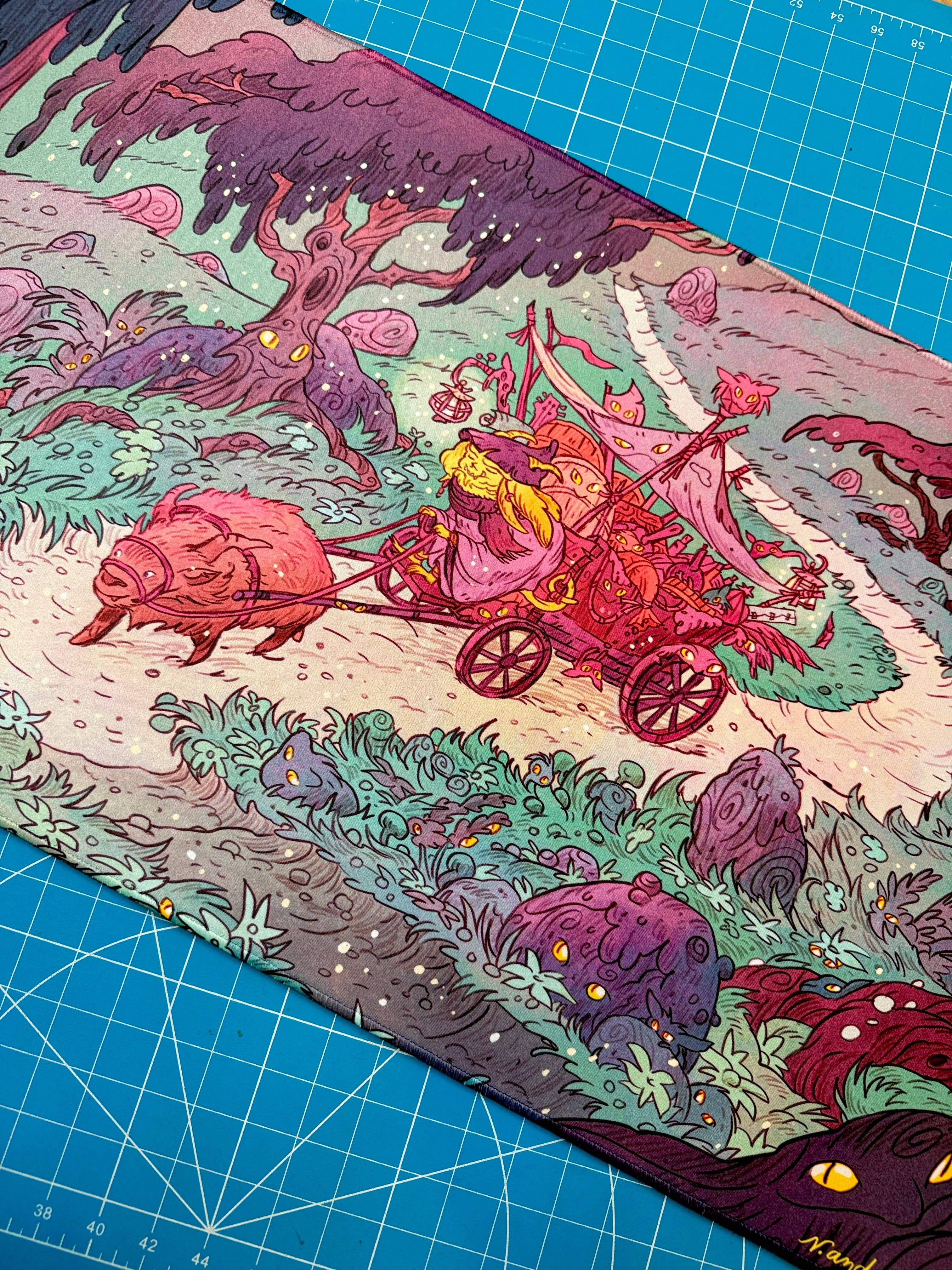 Lorwyn Eclipse Bundle Box Art Play Mat