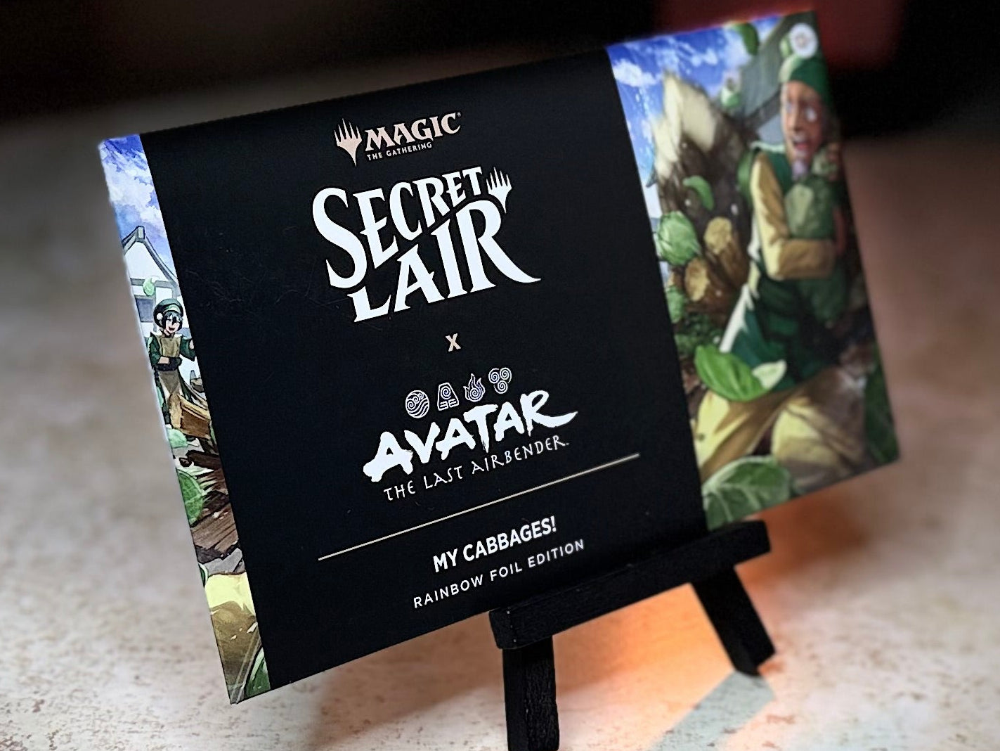 Secret Lair x Avatar: The Last Airbender: My Cabbages! - Rainbow Foil Edition
