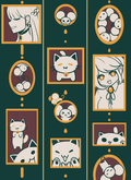 Kawaii Custom Gaming Card Sleeves: Cute Cameos