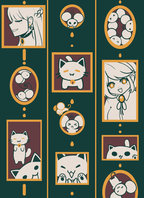 Kawaii Custom Gaming Card Sleeves: Cute Cameos