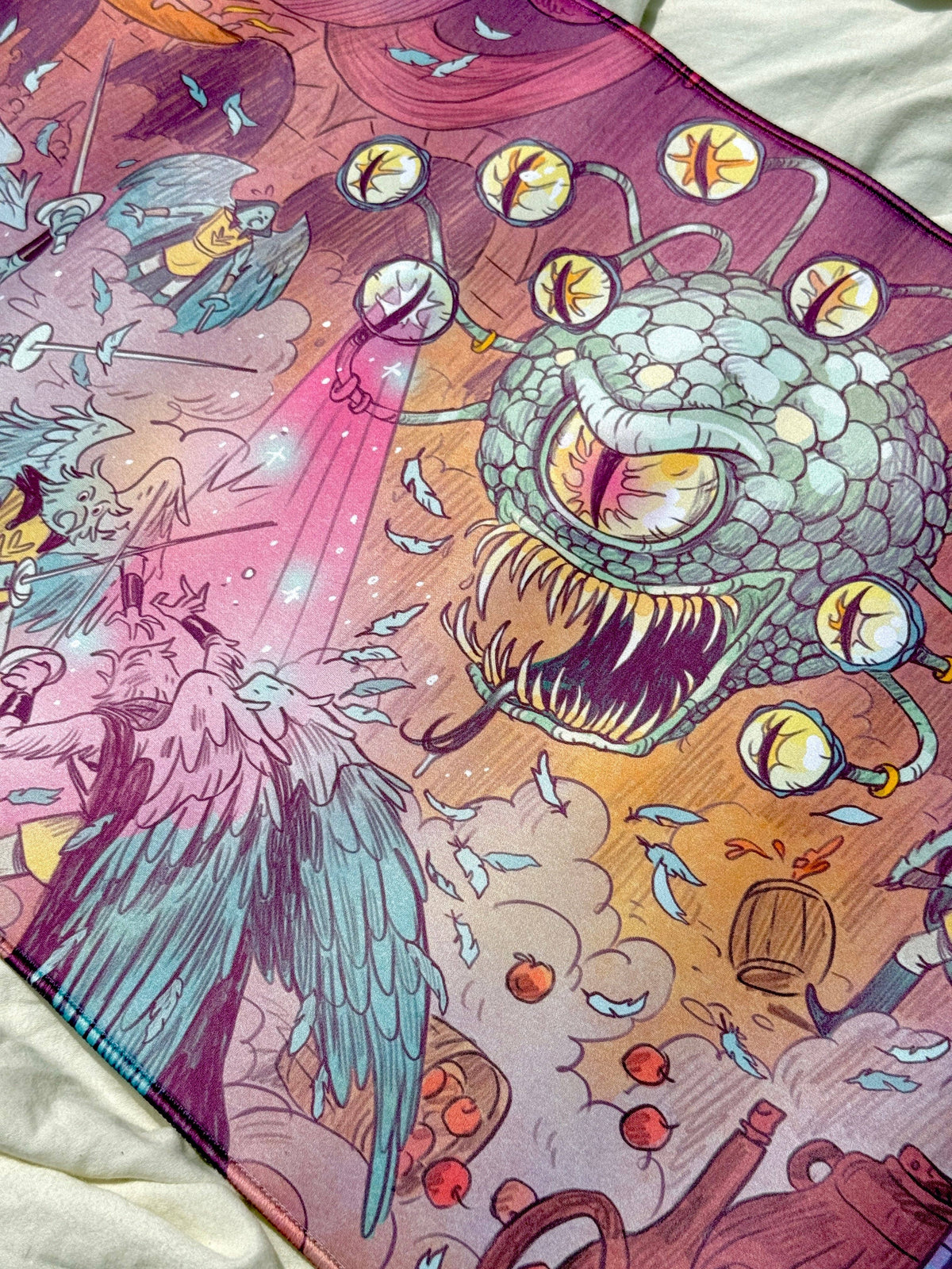 Beholder's Charm Ray ~ Bribery Desk-Mat /Playmat