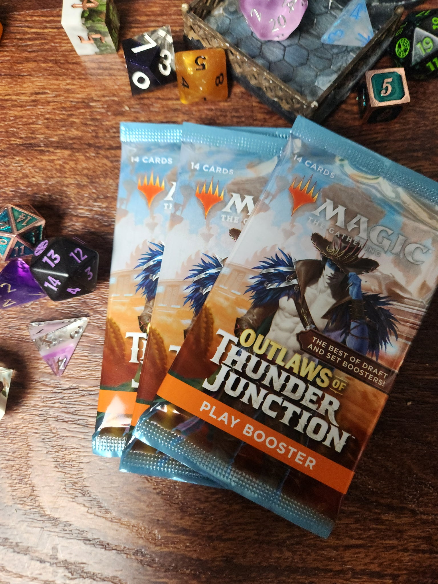 Three Thunder Junction Play Booster Packs