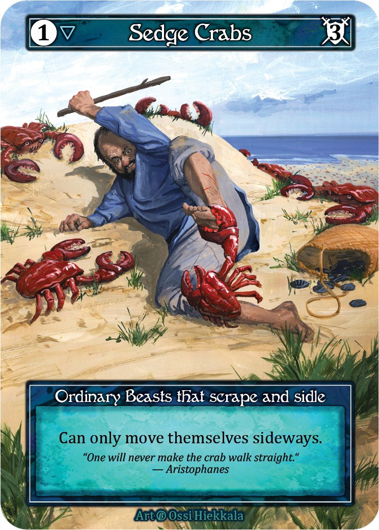 Sedge Crabs (Foil)