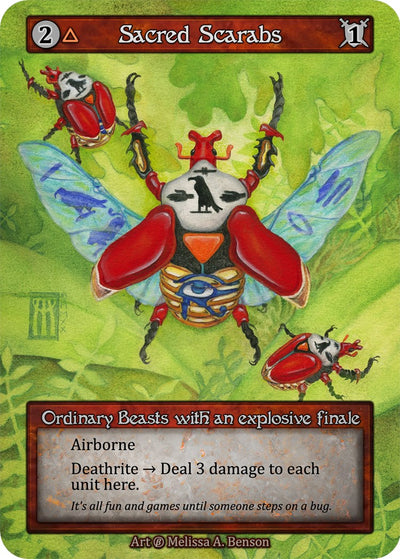 Sacred Scarabs