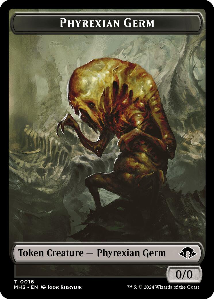 Phyrexian Germ // Energy Reserve Double-Sided Token