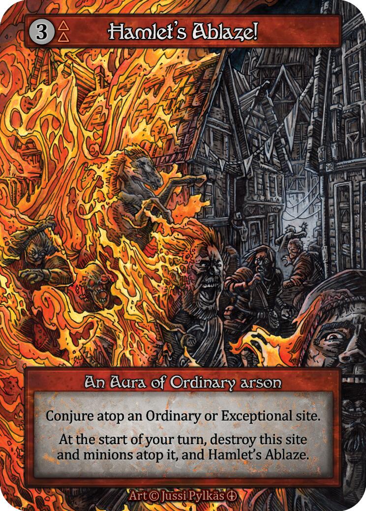Hamlet's Ablaze!