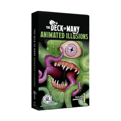 Animated: Deck of Illusions - 5e 2014 D&D (Reference Cards)