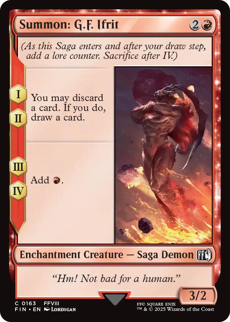 Summon: G.F. Ifrit