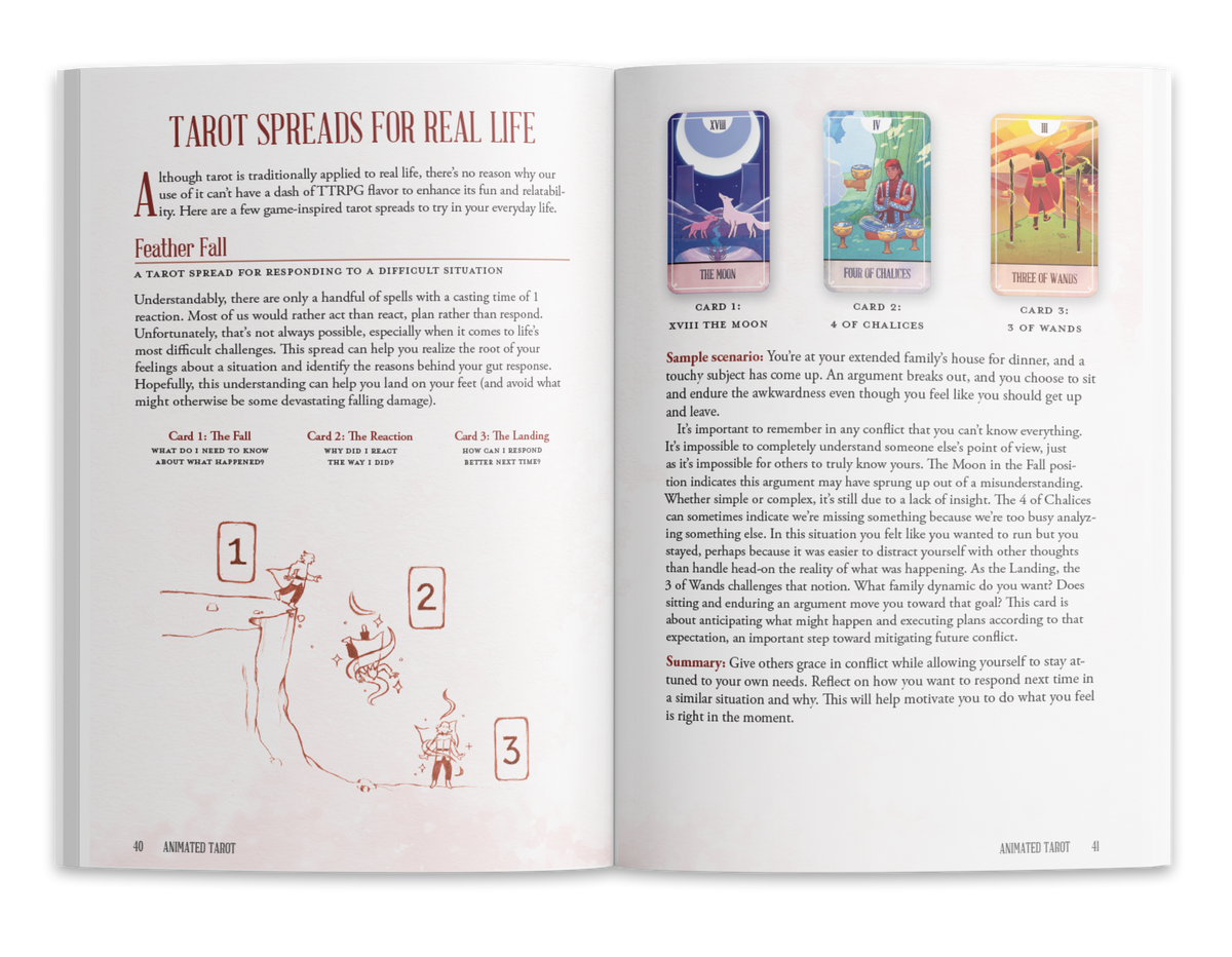 The Fablemaker's Animated Tarot - 5e D&D (Box Set)