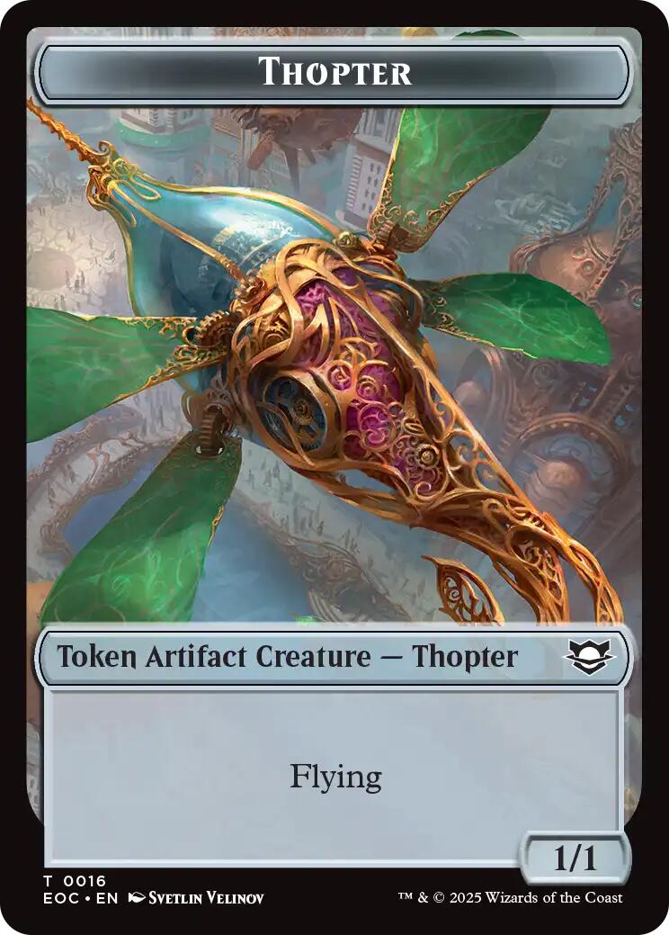 Thopter // Beast (0006) Double-Sided Token