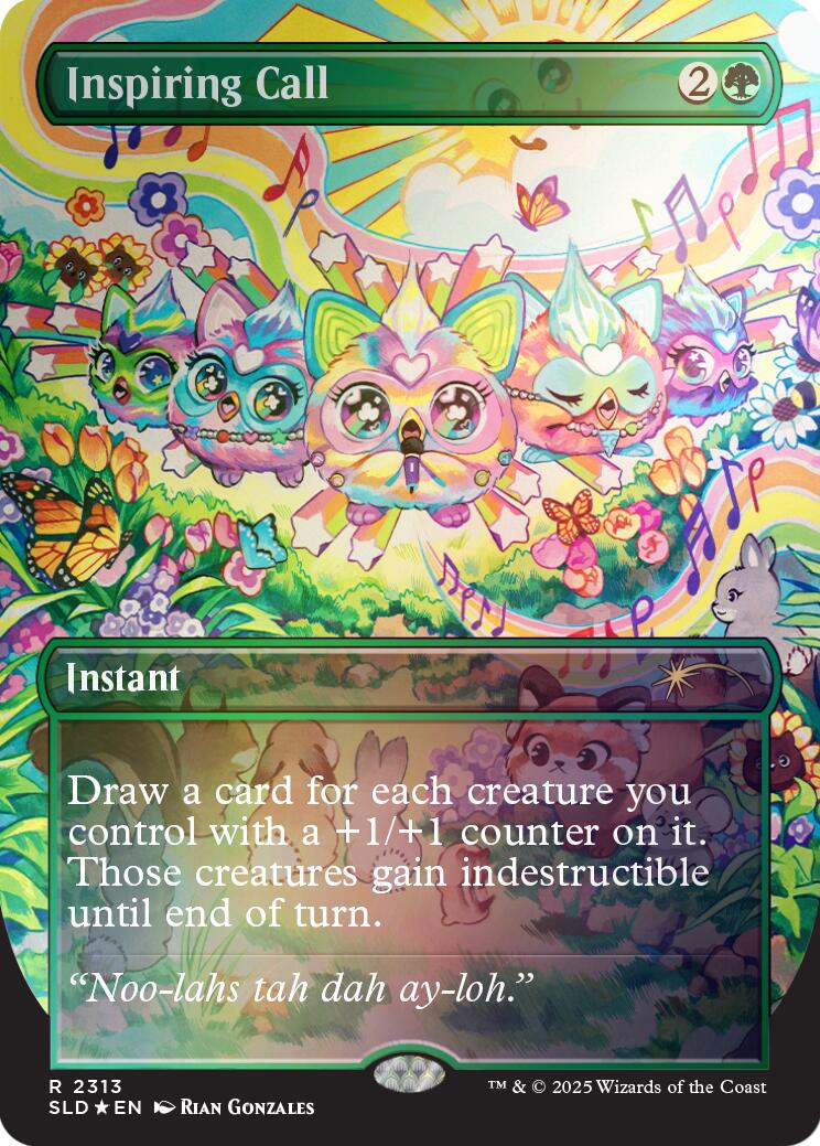 Inspiring Call (Rainbow Foil)
