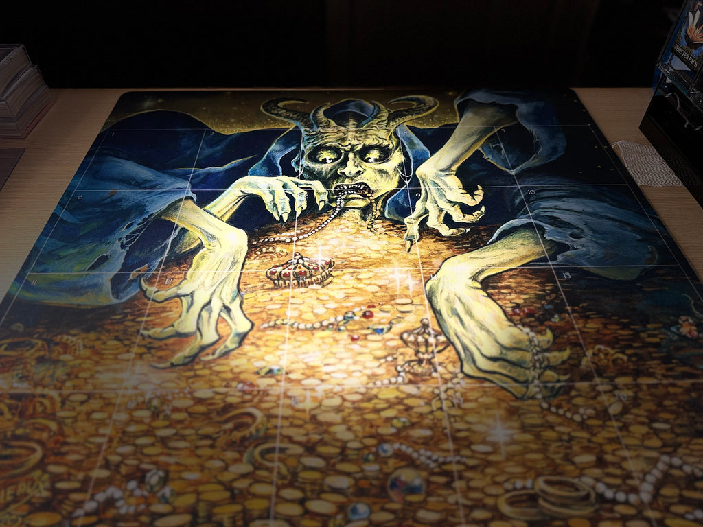 Sorcery Contested Realm Lord Of Greed Two Player Oversized Playmat