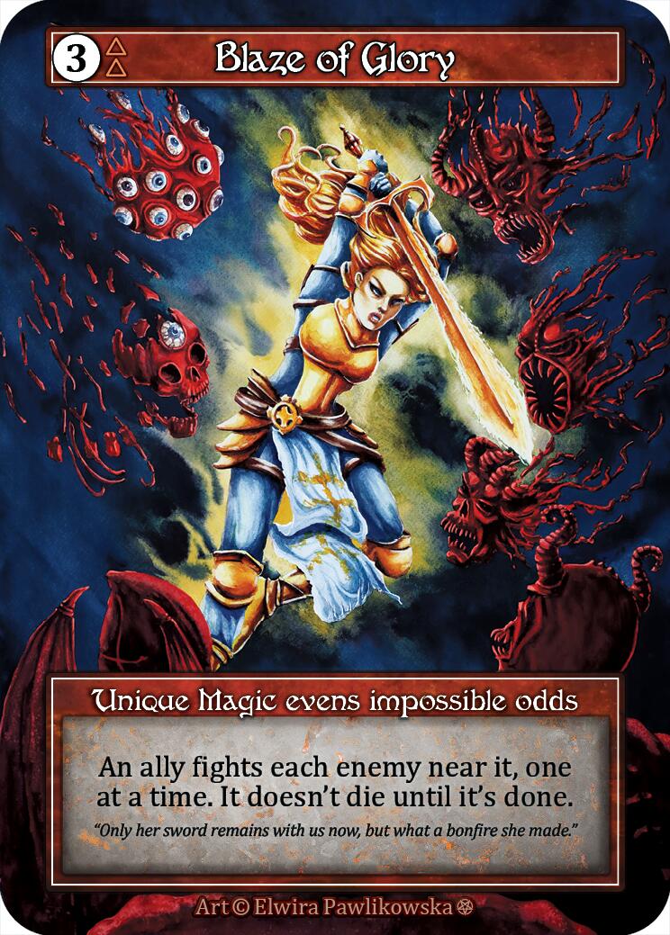 Blaze of Glory (Foil)