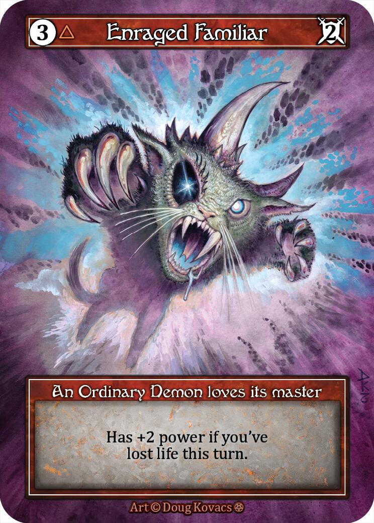 Enraged Familiar (Foil)