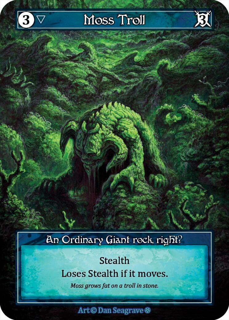 Moss Troll (Foil)