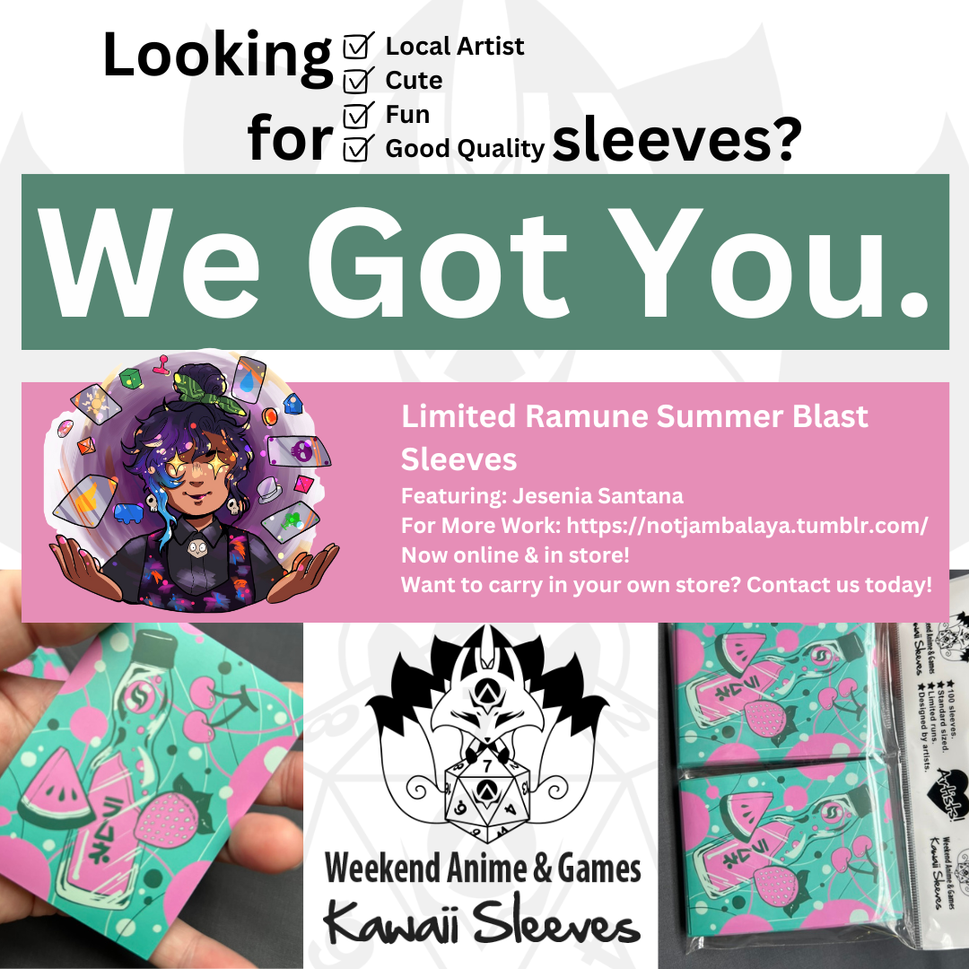 kawaii card sleeves Kawaii Custom Gaming Card Sleeves: Fruit & Ramune – Nerdly Gaming