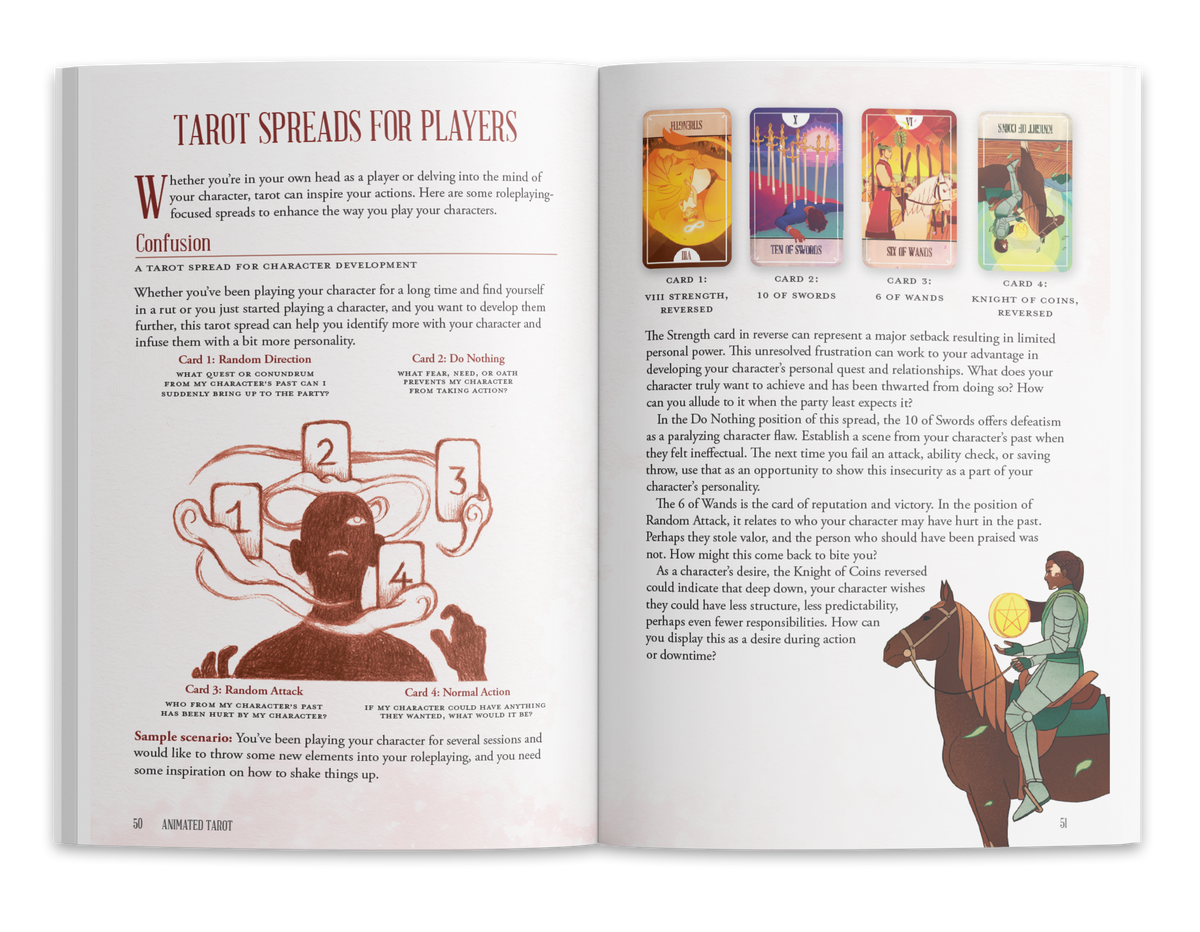 The Fablemaker's Animated Tarot - 5e D&D (Box Set)