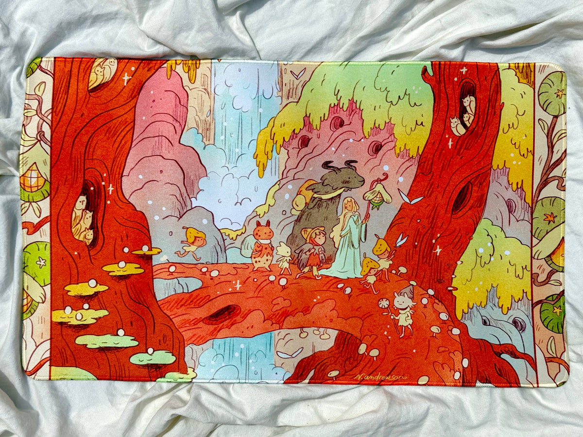 Waterfall Trail Desk-mat / Playmat