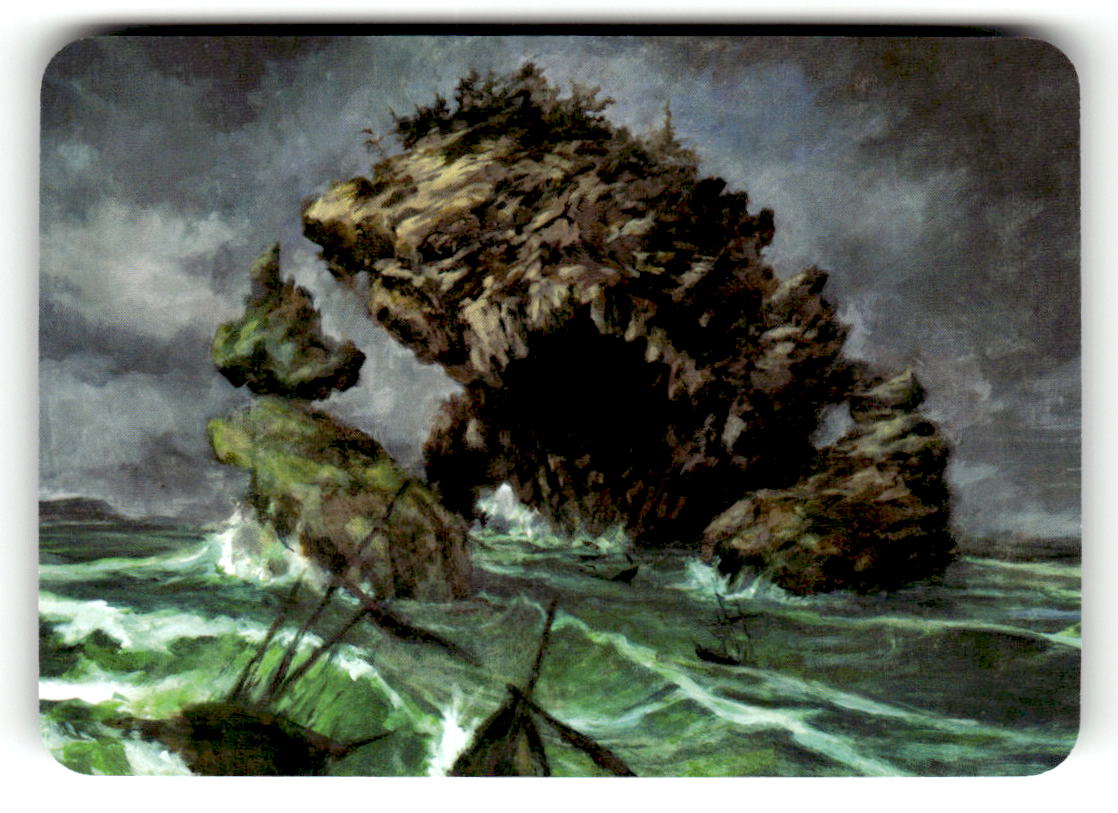 Island Leviathan (Foil) (Back)