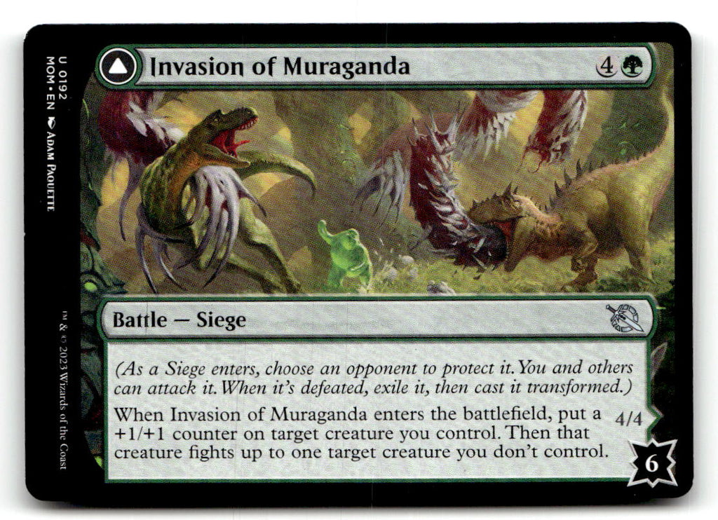 Invasion of Muraganda (Back)