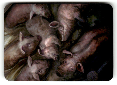 Muddy Pigs (Foil) (Back)