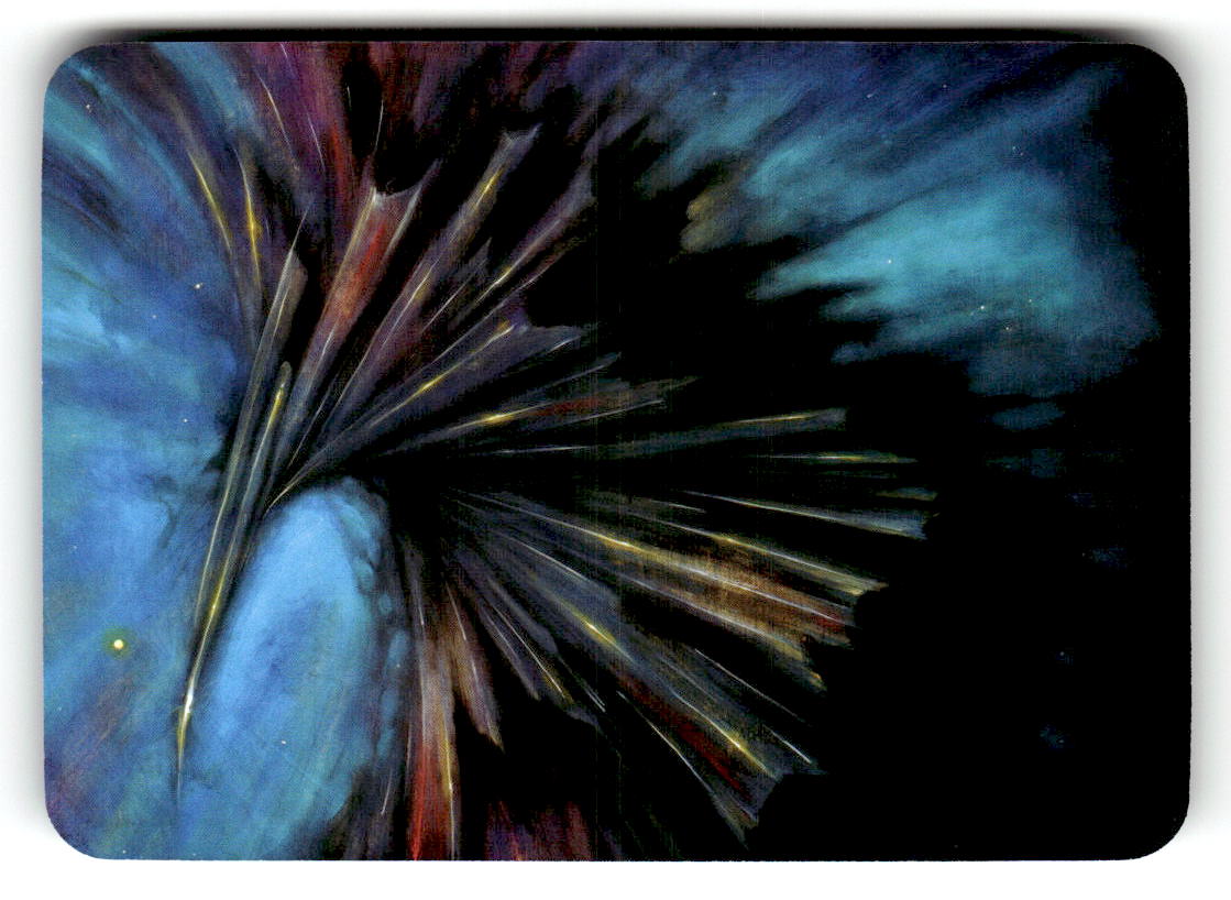 Ice Shards (Foil) (Back)