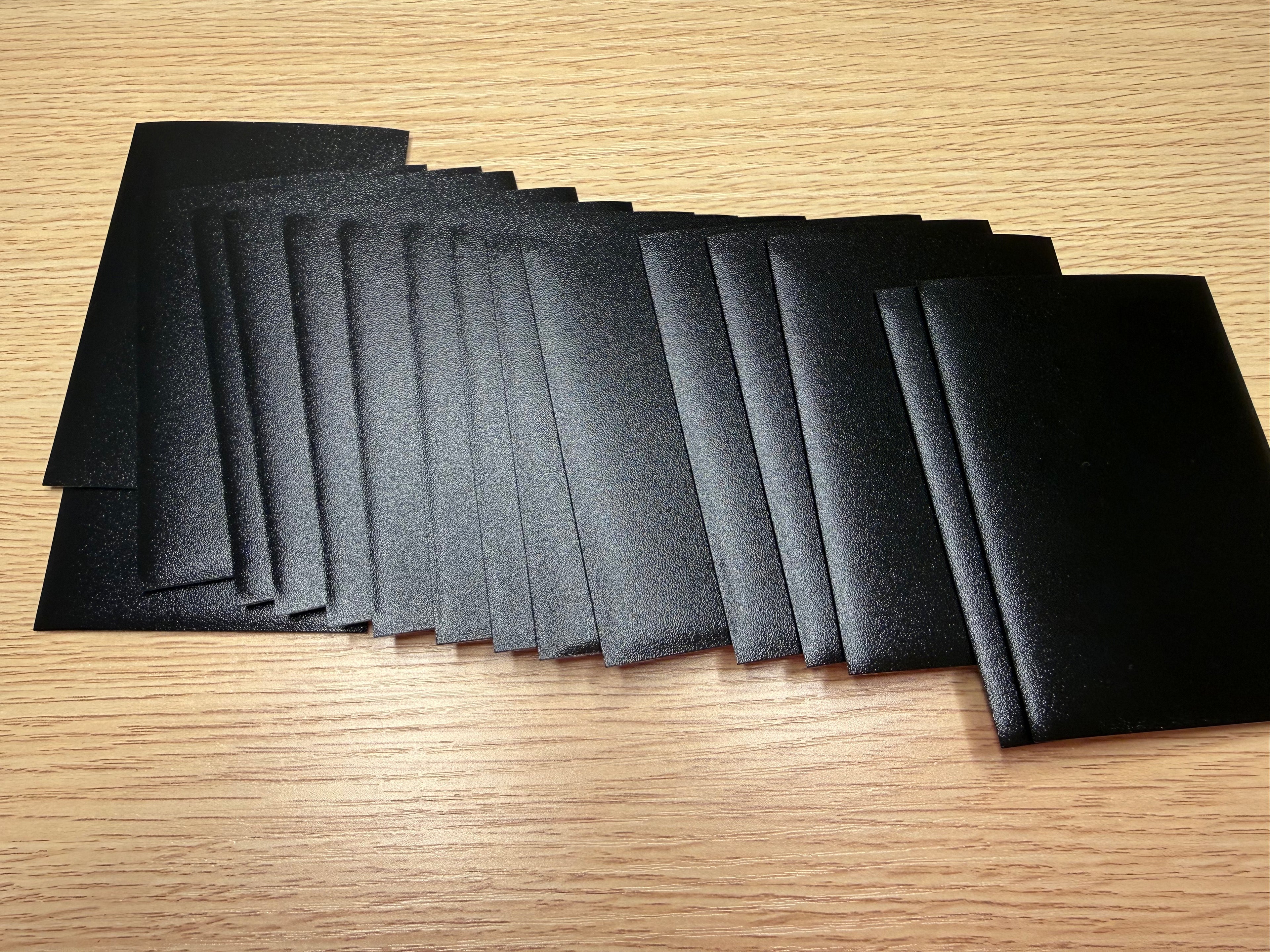 Dragon Shield Matte Black Sleeves (Regular)