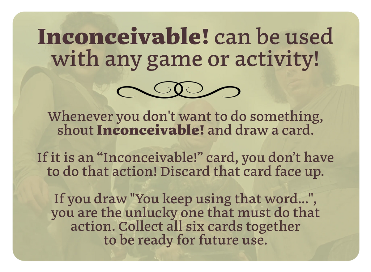 The Princess Bride Inconceivable