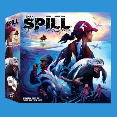 The SPILL: a dynamic co-op game of saving our oceans from a disaster