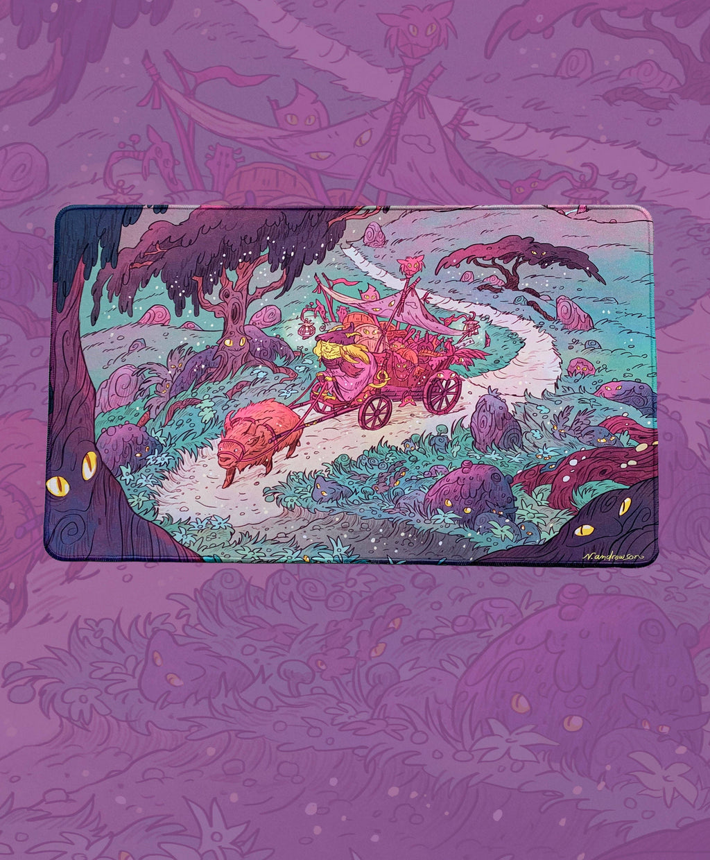 Lorwyn Eclipse Bundle Box Art Play Mat