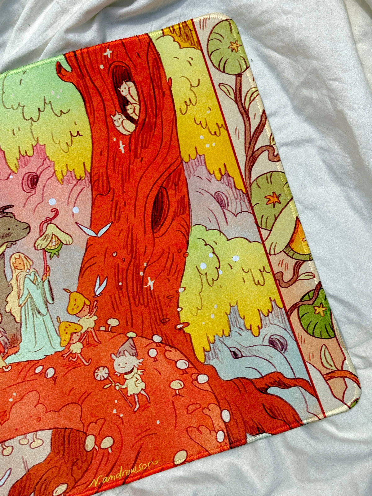 Waterfall Trail Desk-mat / Playmat