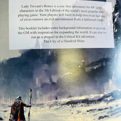 Lady Trevant’s Bones: 5e one-shot