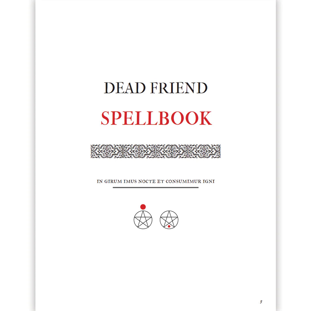 Dead Friend: A Game of Necromancy