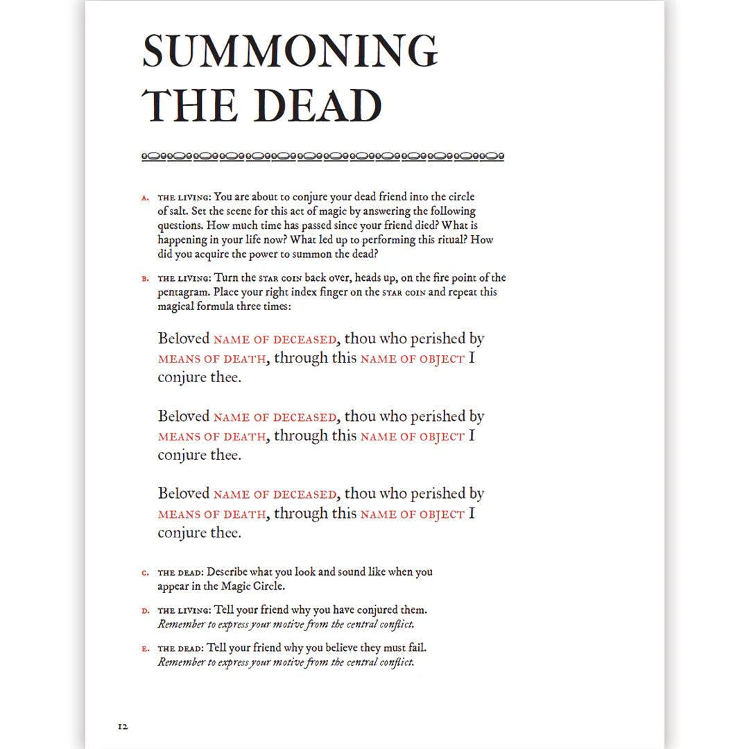 Dead Friend: A Game of Necromancy